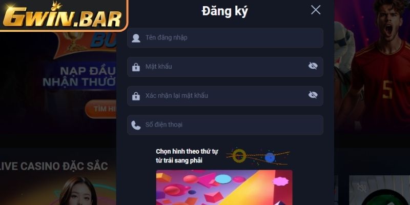 Nhấn vào “Đăng ký” trên thanh công cụ